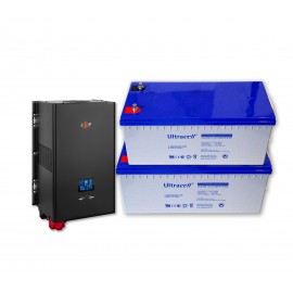 Комплект резервного питания LogicPower 2,5кВт/ 2x Ultracell GEL 12В 200Aч Комплект резервного питания LogicPower 2,5кВт/ 2x Ultracell GEL 12В 200Aч